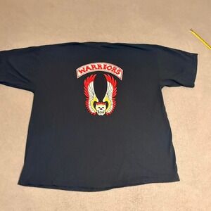 Black and Red‎ Warriors tee